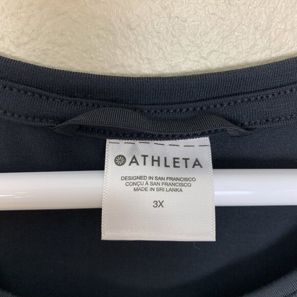 Athleta Womens 3X Air Out Cinch Tank Top Sleeveless Knit Stretch Athleisure - Picture 2 of 13